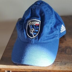 Adidas San Jose Earthquakes Blue Soccer Cap